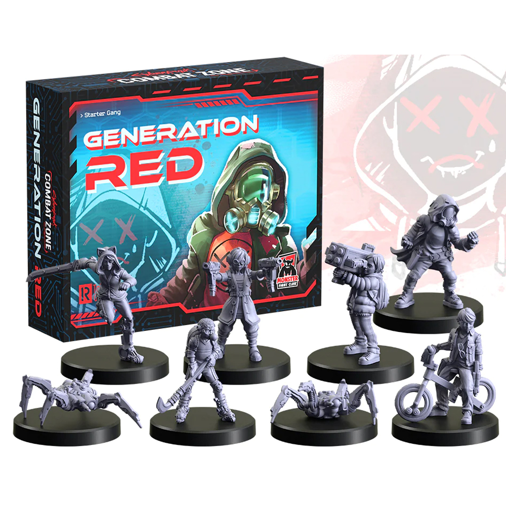 Cyberpunk Red Combat Zone: Generation RED - Starter Gang | Tabletop  Miniatures | Miniature Market