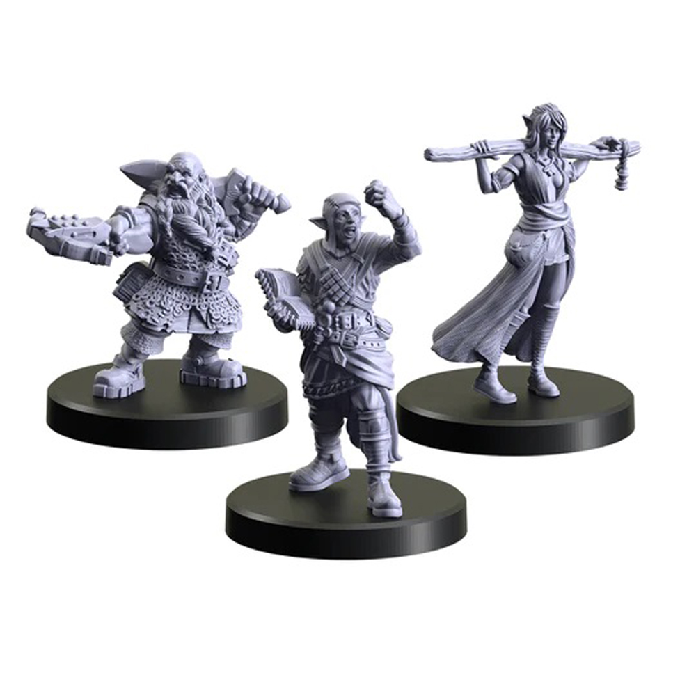 The Witcher RPG: Miniatures Set - Classes 5 (Criminal, Doctor, Mage)