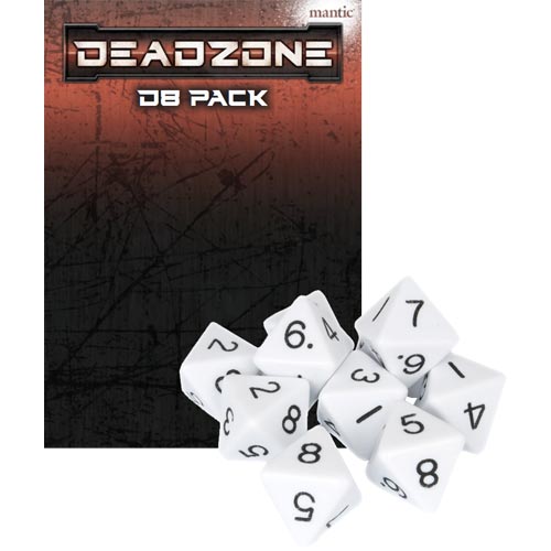 Deadzone 3E: d8 Dice Pack (Backrooms Sale)