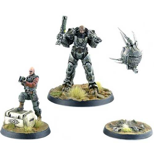 Frontline Knights MUH051237 Wasteland Warfare Brotherhood of Steel Fallout 