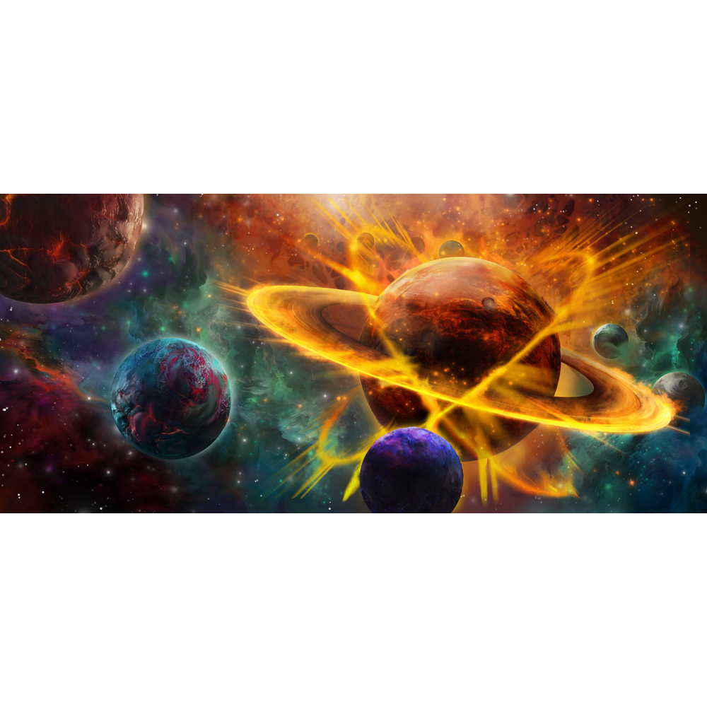 N3 Deskmat: Rings (35" x 15") (Clearance)