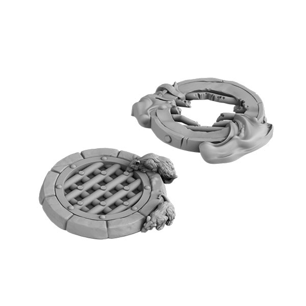Next Level Miniatures: Sewer Grates (Summer Savings Sale)