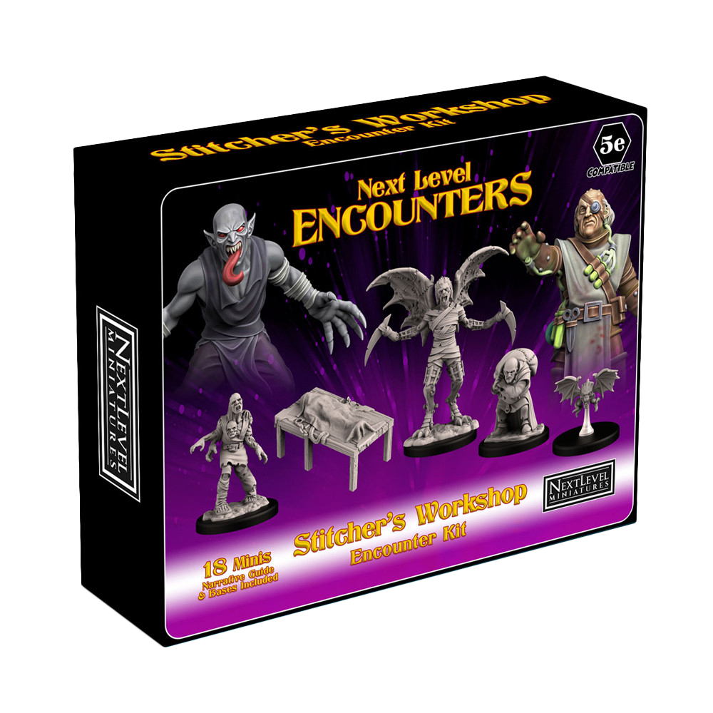 Next Level Miniatures: Encounters - Stitcher's Workshop (Summer Savings Sale)