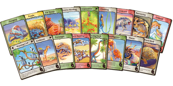 Evolution (2nd Edition): Trait Card Deck