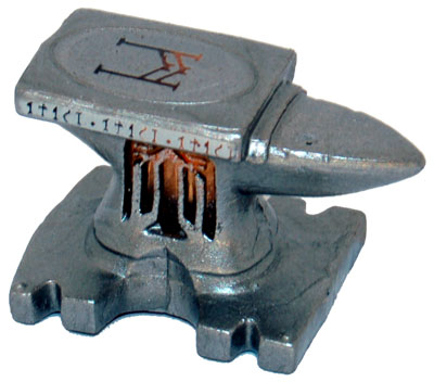 Vintage Miniature Anvil, Vintage Anvil, Soviet Anvil, Small Anvil