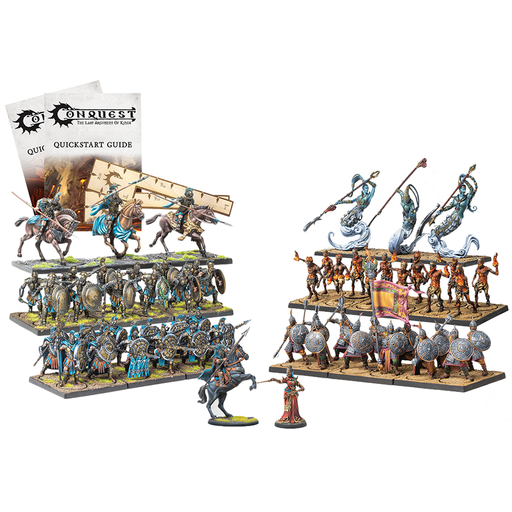 Conquest: Two-Player Starter Set - Sorcerer Kings vs City States