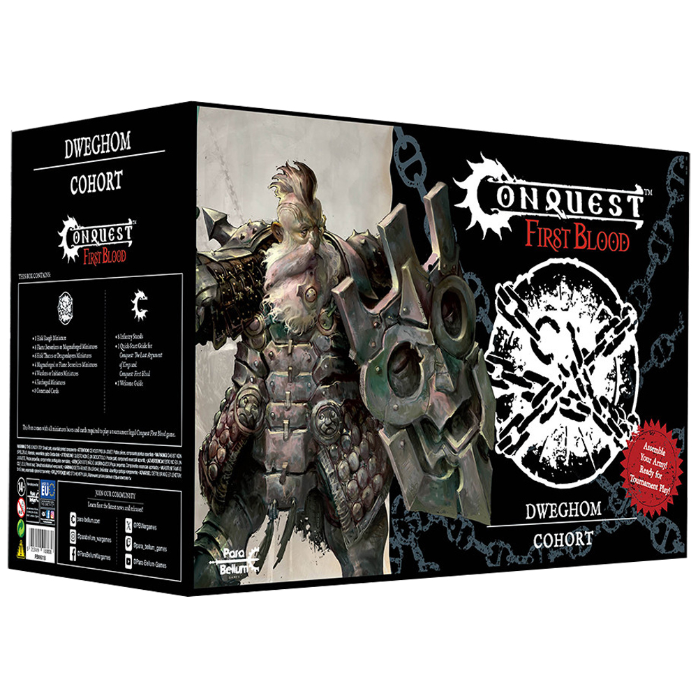 Conquest: First Blood: Dweghom - Cohort Starter Set 2025 Edition (New Arrival)