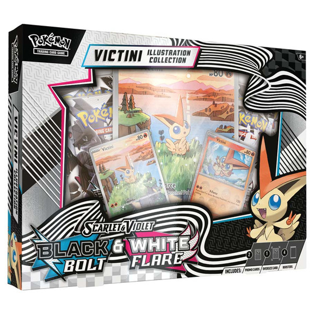 Pokemon TCG: Scarlet & Violet: Black Bolt & White Flare - Illustration Collection (Victini) (Preorder)