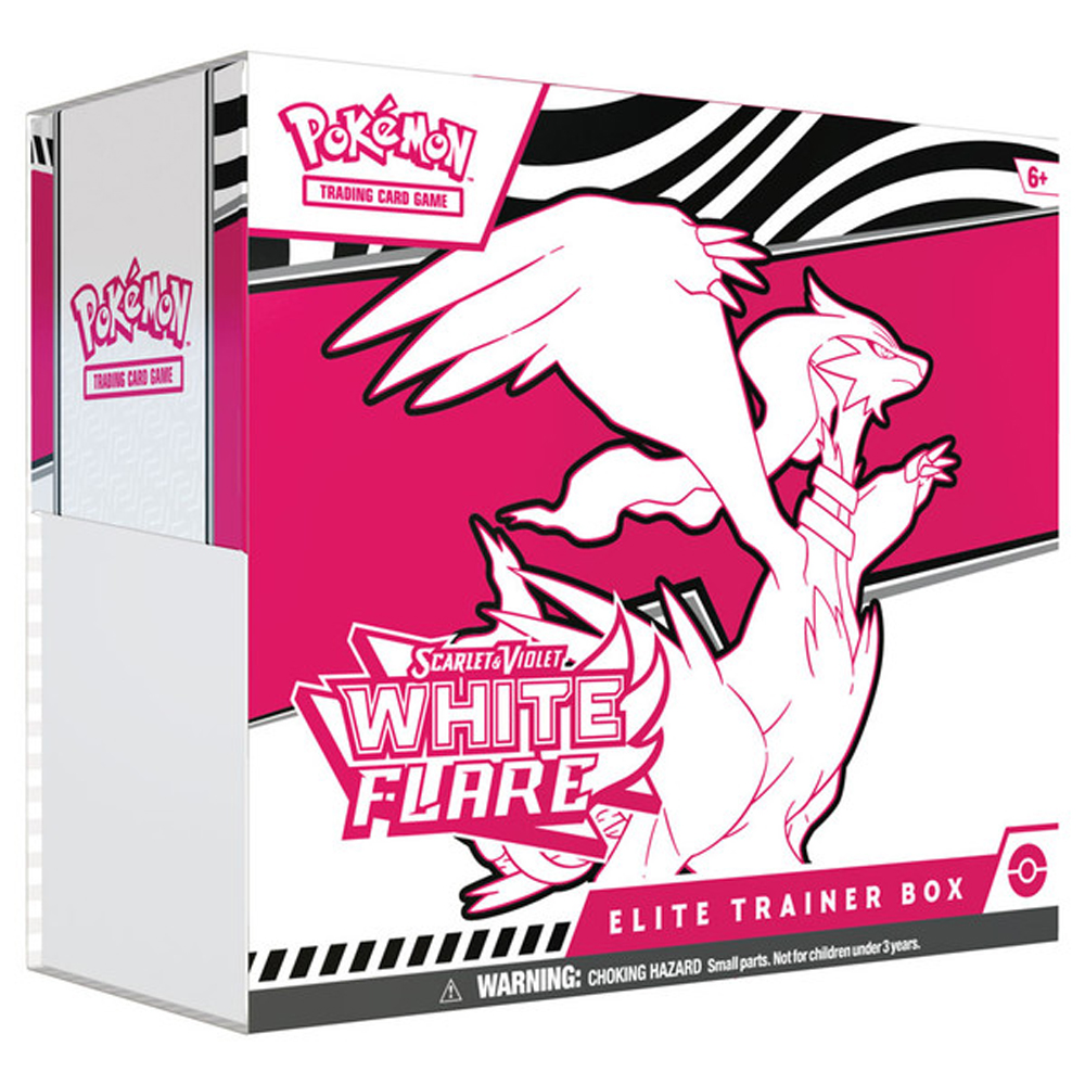Pokemon TCG: Scarlet & Violet: White Flare - Elite Trainer Box (Preorder)