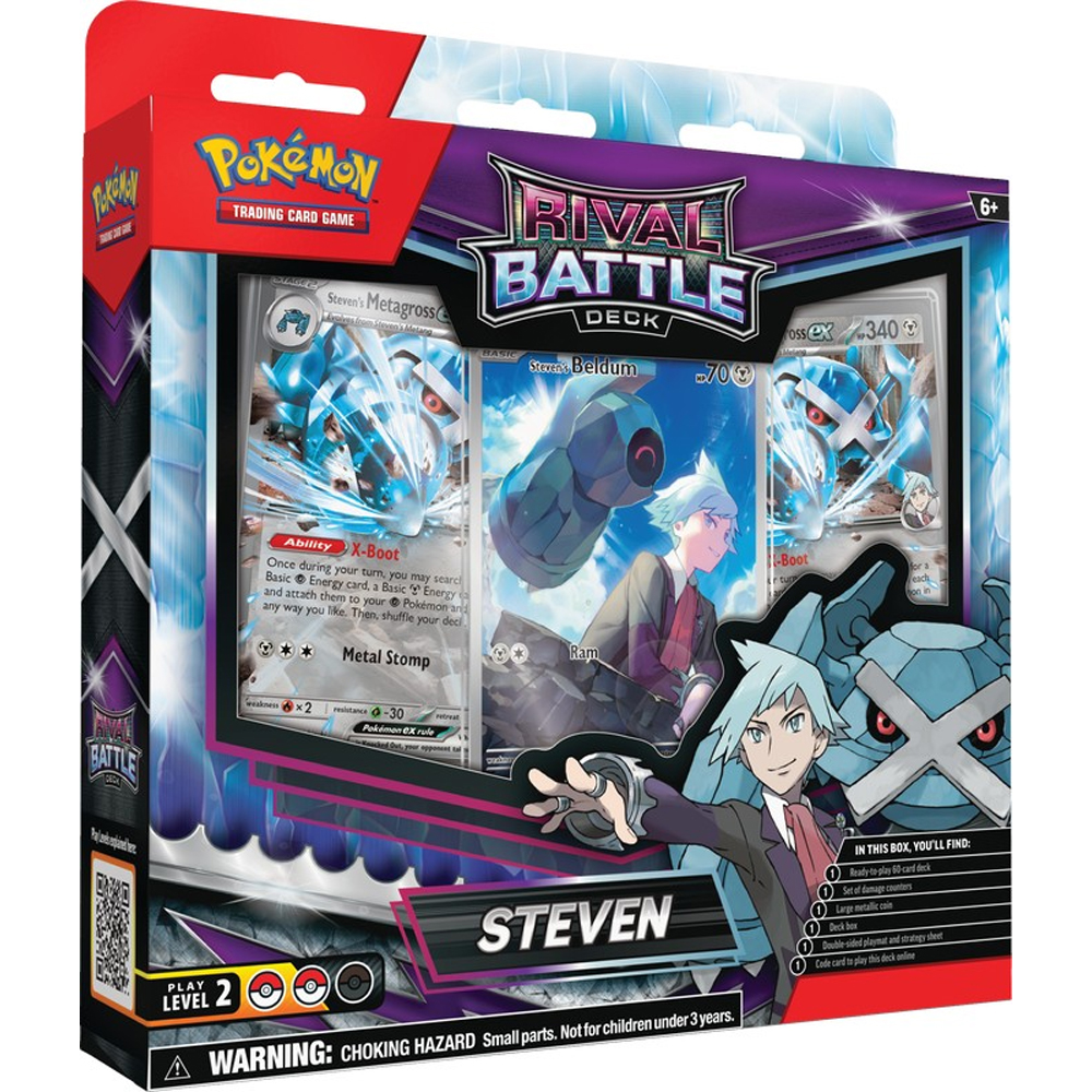 Pokemon TCG: Rival Battle Deck - Steven (New Arrival)