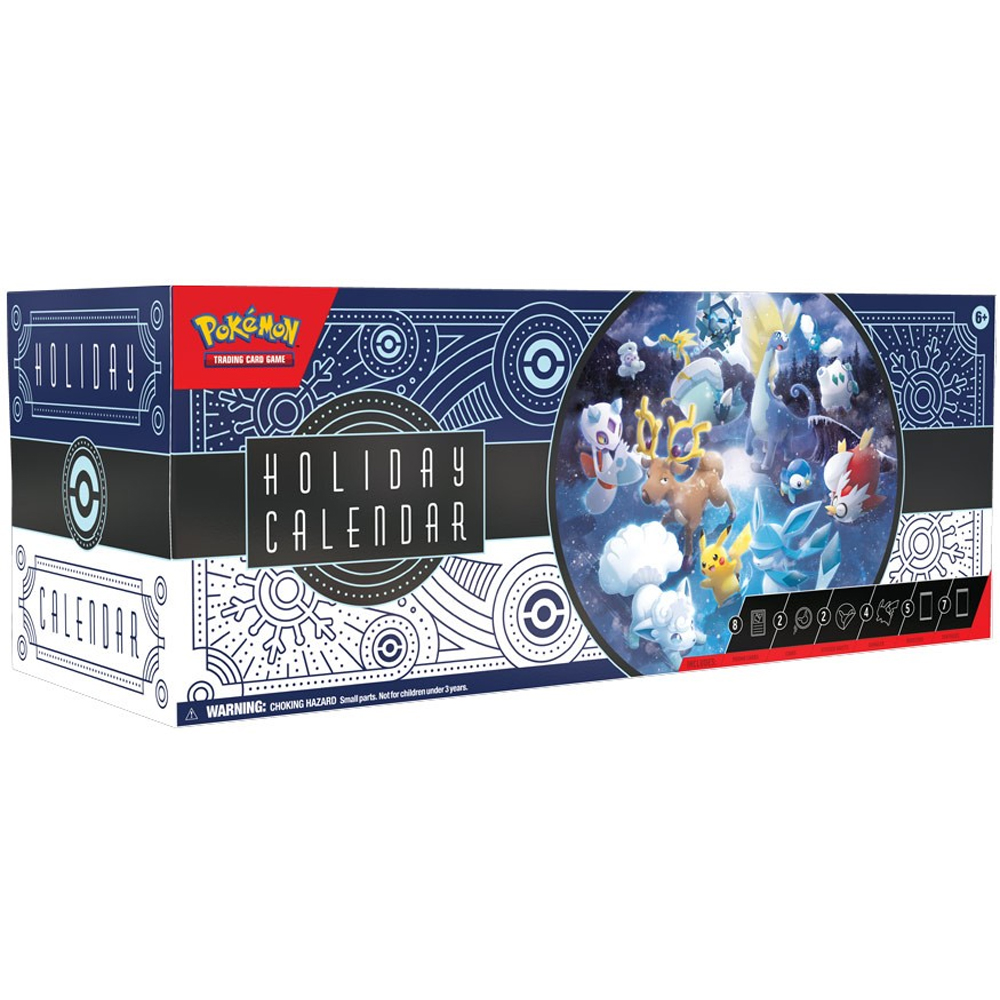 Magic Madhouse - Pokemon TCG: Holiday Calendar 2023. It will release on  September 1st! It will come with: 8 foil Pokémon TCG cards with a festive  stamp 5 Pokémon TCG booster packs