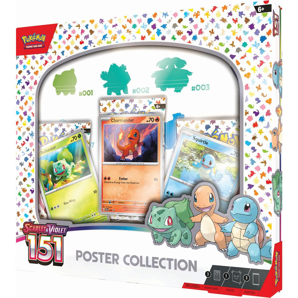 Pokemon TCG: Scarlet & Violet 151 - Poster Collection (Last Chance)
