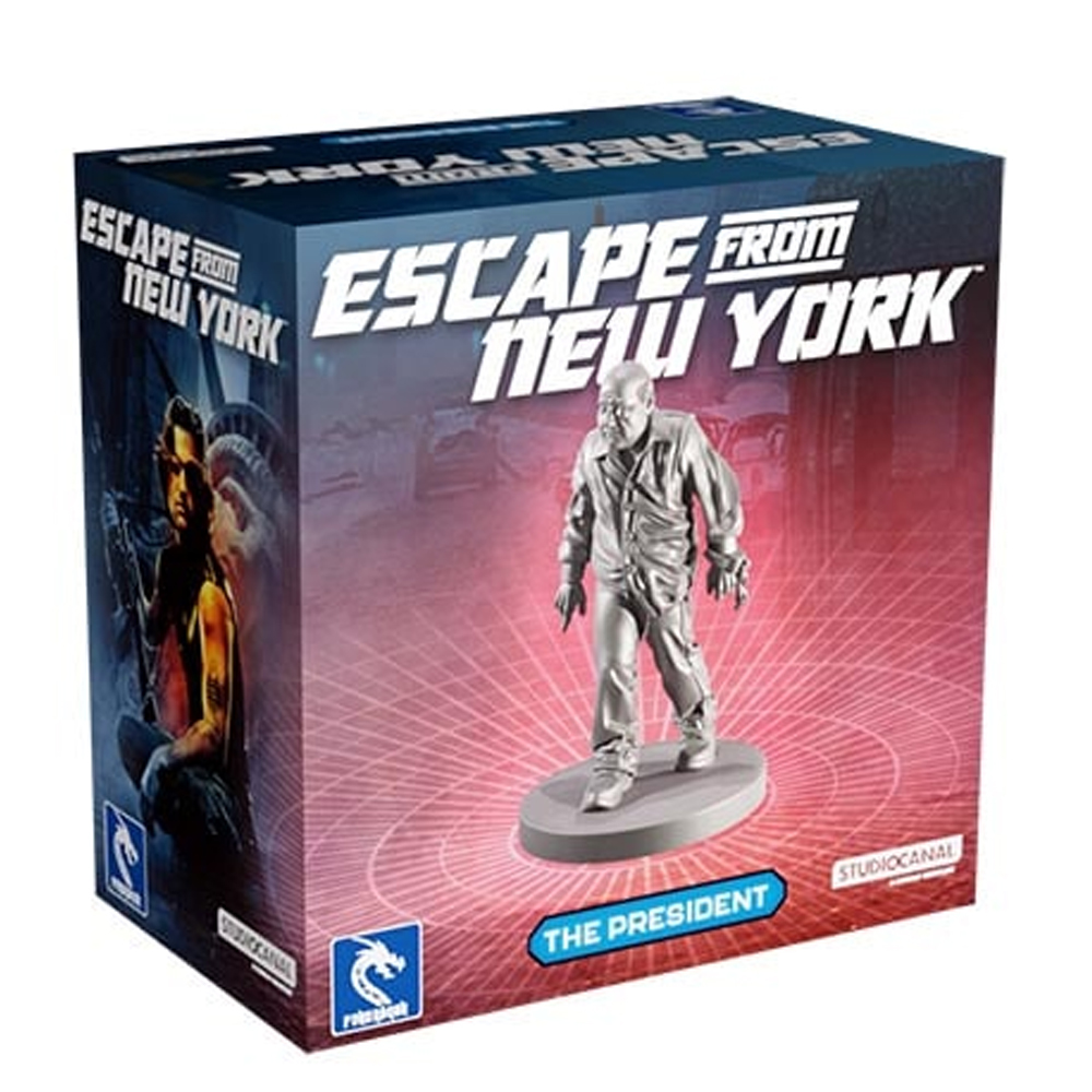 Pendragon Studios: Escape from New York: President - This Miniature Replaces The President Card from The Core Game, Game Accessory