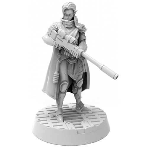 Starfinder Masterclass Miniatures: Half-Elf Steward (Summer Savings Sale)