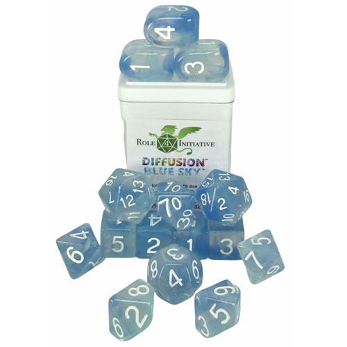 R4I Dice w/ Arch'd4: Diffusion - Blue Sky (15) (Clearance)