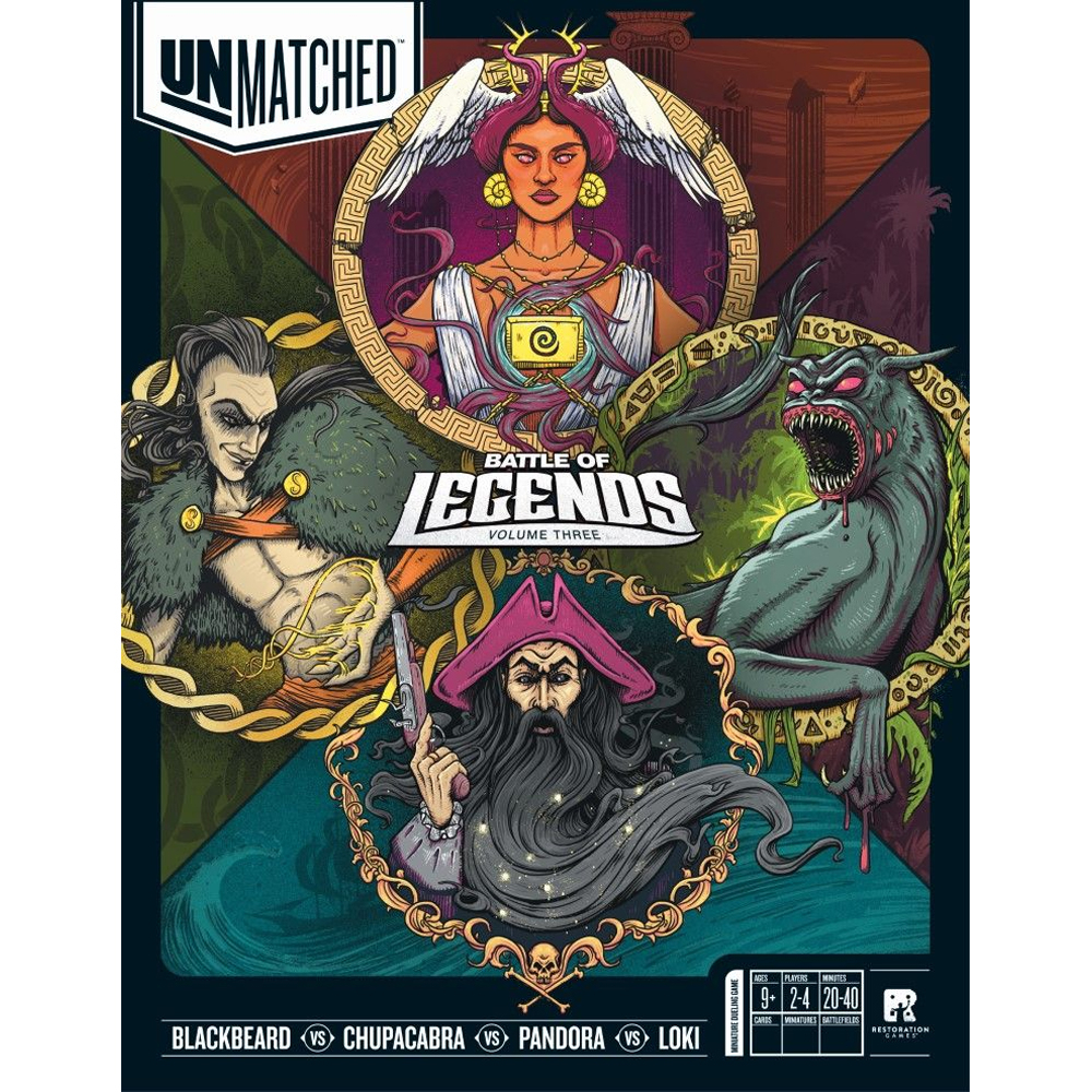 Unmatched: Battle of Legends Vol 3 (Preorder)