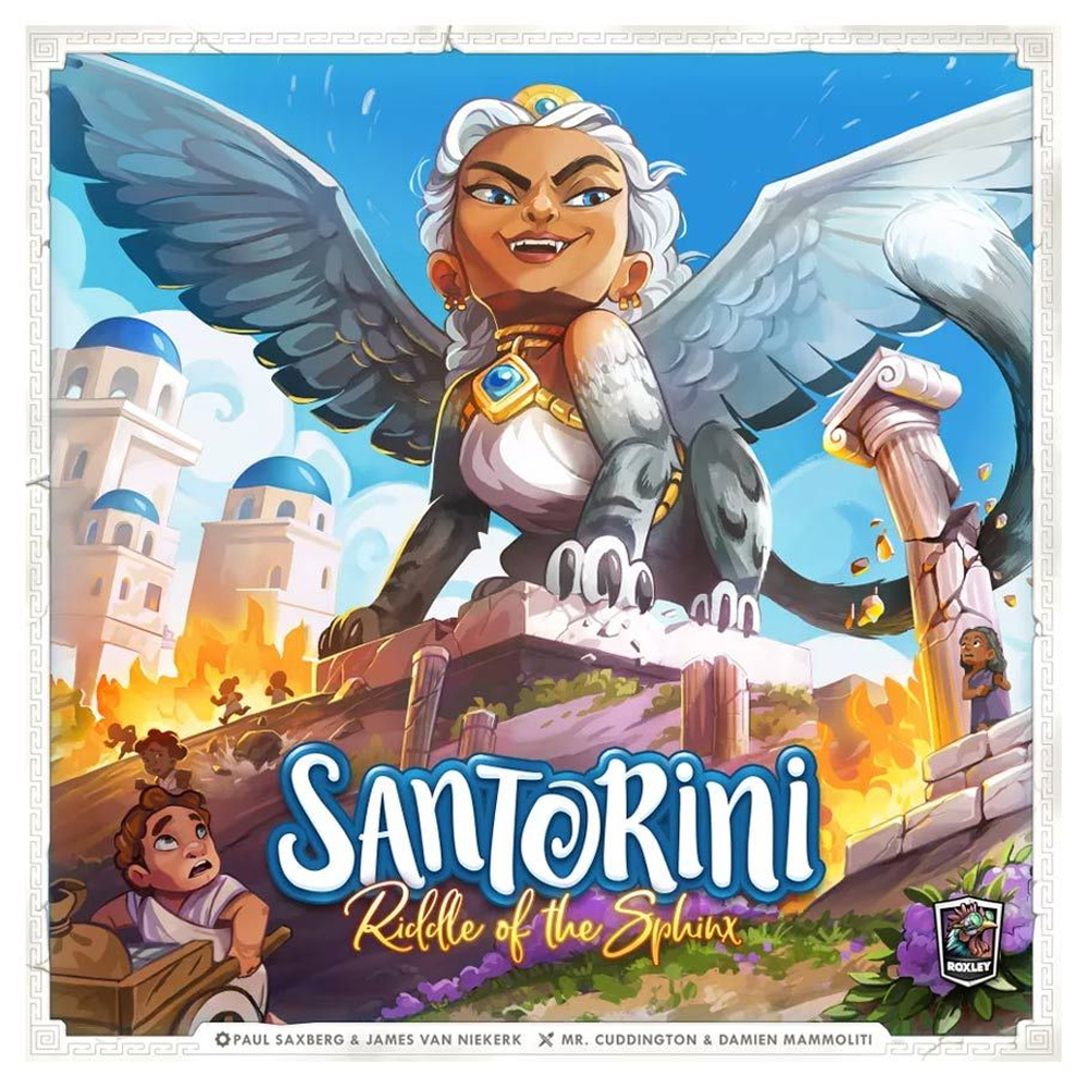 Santorini: Riddle of the Sphinx Expansion (New Arrival)