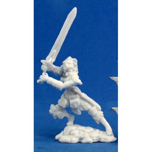 Dark Heaven Bones: Deenah, Female Barbarian