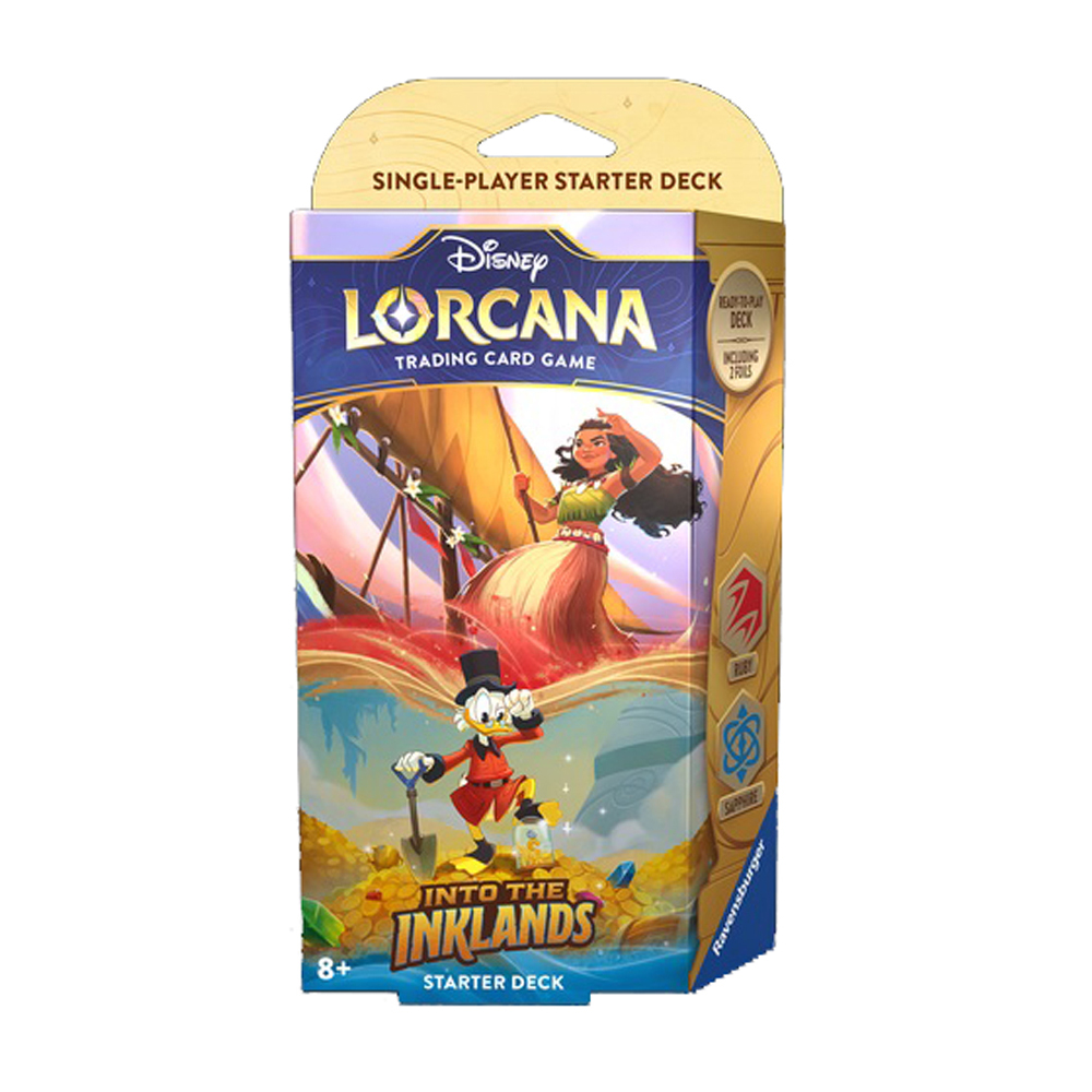 Disney Lorcana Captain Hook Deck Box In Hand Gencon