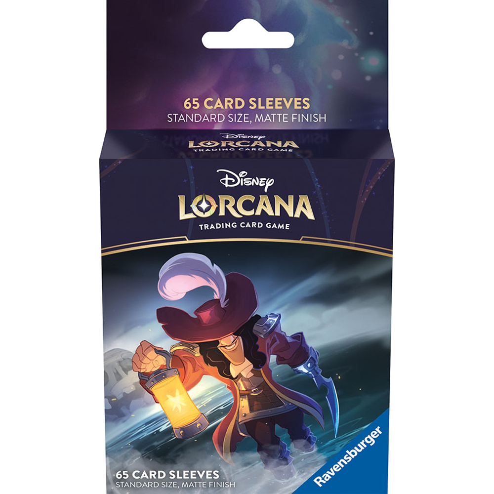 Lorcana Card Sleeves: The First Chapter - Captain Hook, Card Games