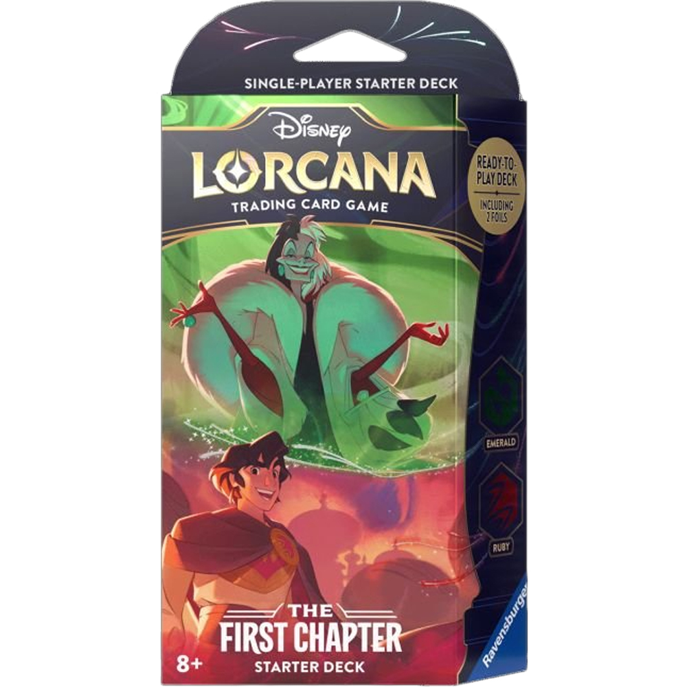 Lorcana Deck Box: The First Chapter - Captain Hook, Card Games