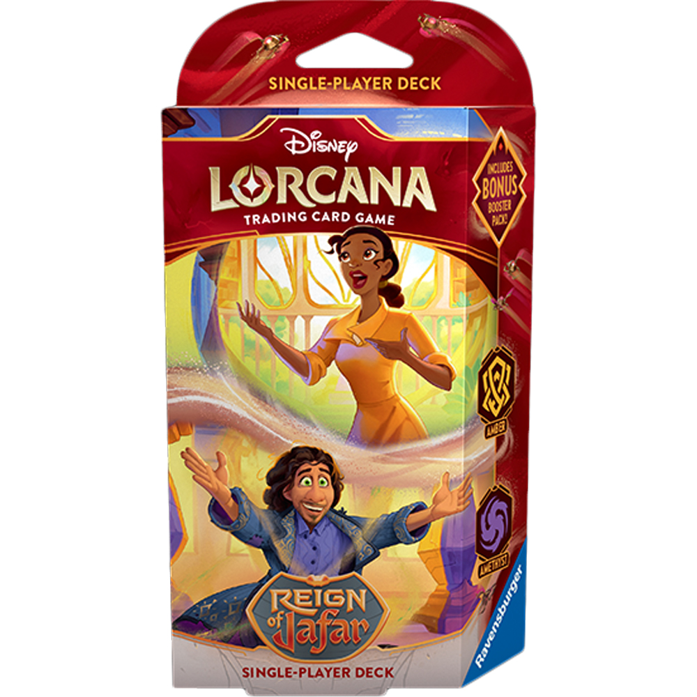 Lorcana TCG: Reign of Jafar - Starter Deck - Amber & Amethyst (Preorder)