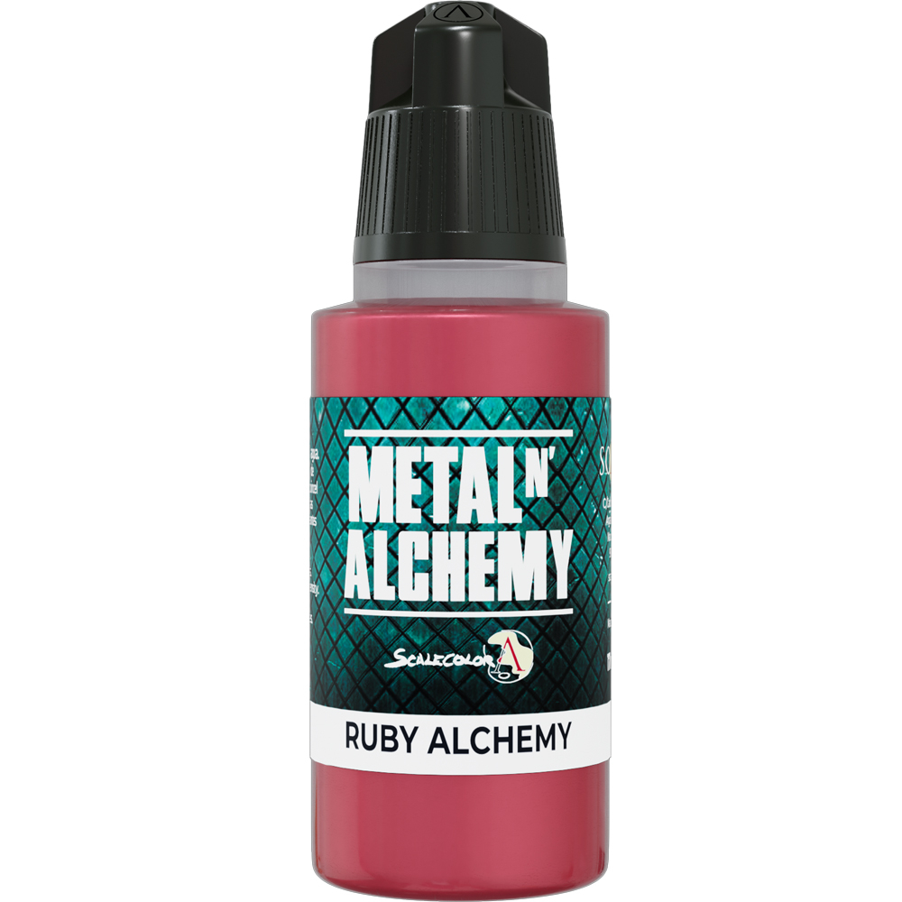 Metal & Alchemy Paint: Ruby Alchemy (17ml)