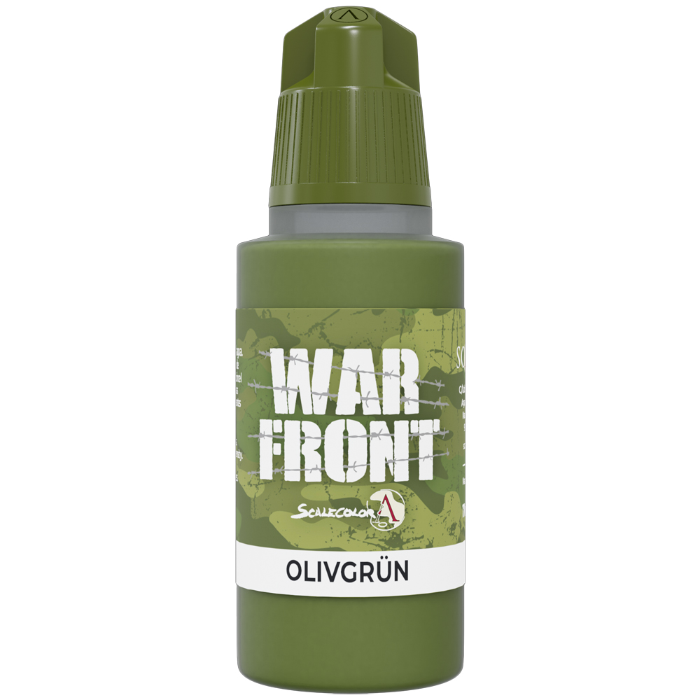 War Front Paint: Olivegrun (17ml) (Game On! Sale)