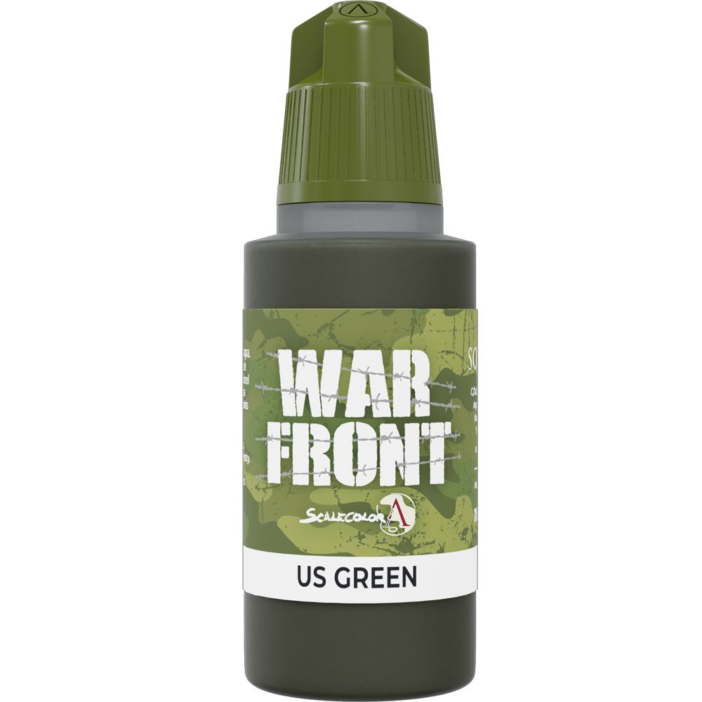 War Front Paint: US Green (17ml) (Last Chance)
