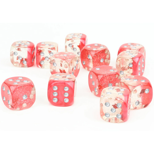 Sirius 16mm d6 Set: Hearts (12) (Clearance)