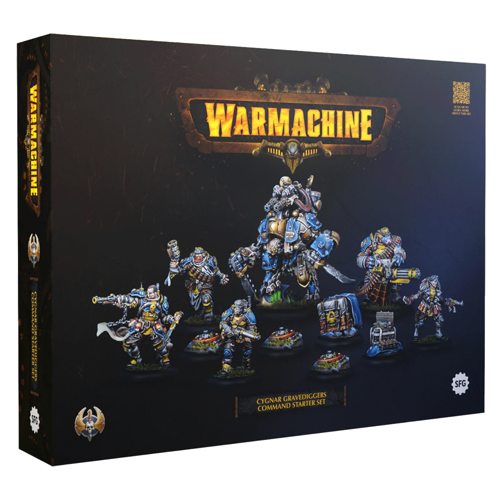 Warmachine: Cygnar Gravediggers Command Starter