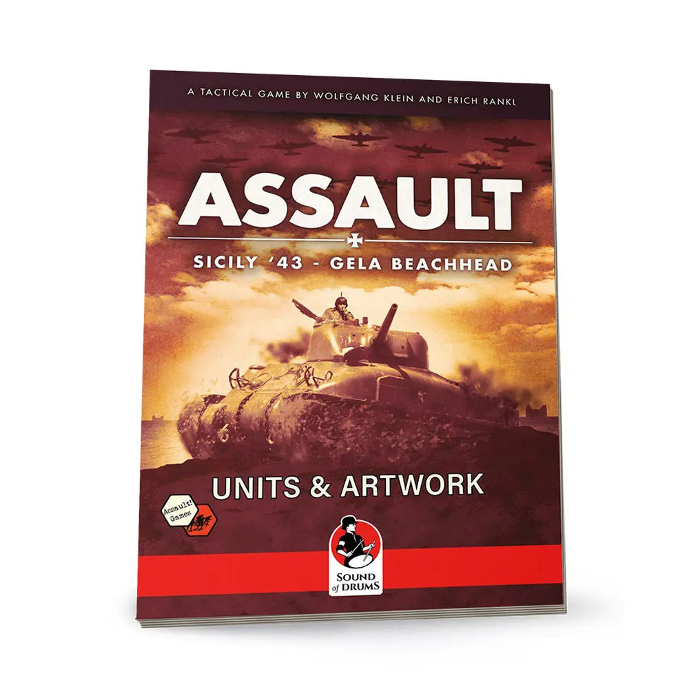 Assault Sicily '43: Units Stats & Artwork Book (New Arrival)