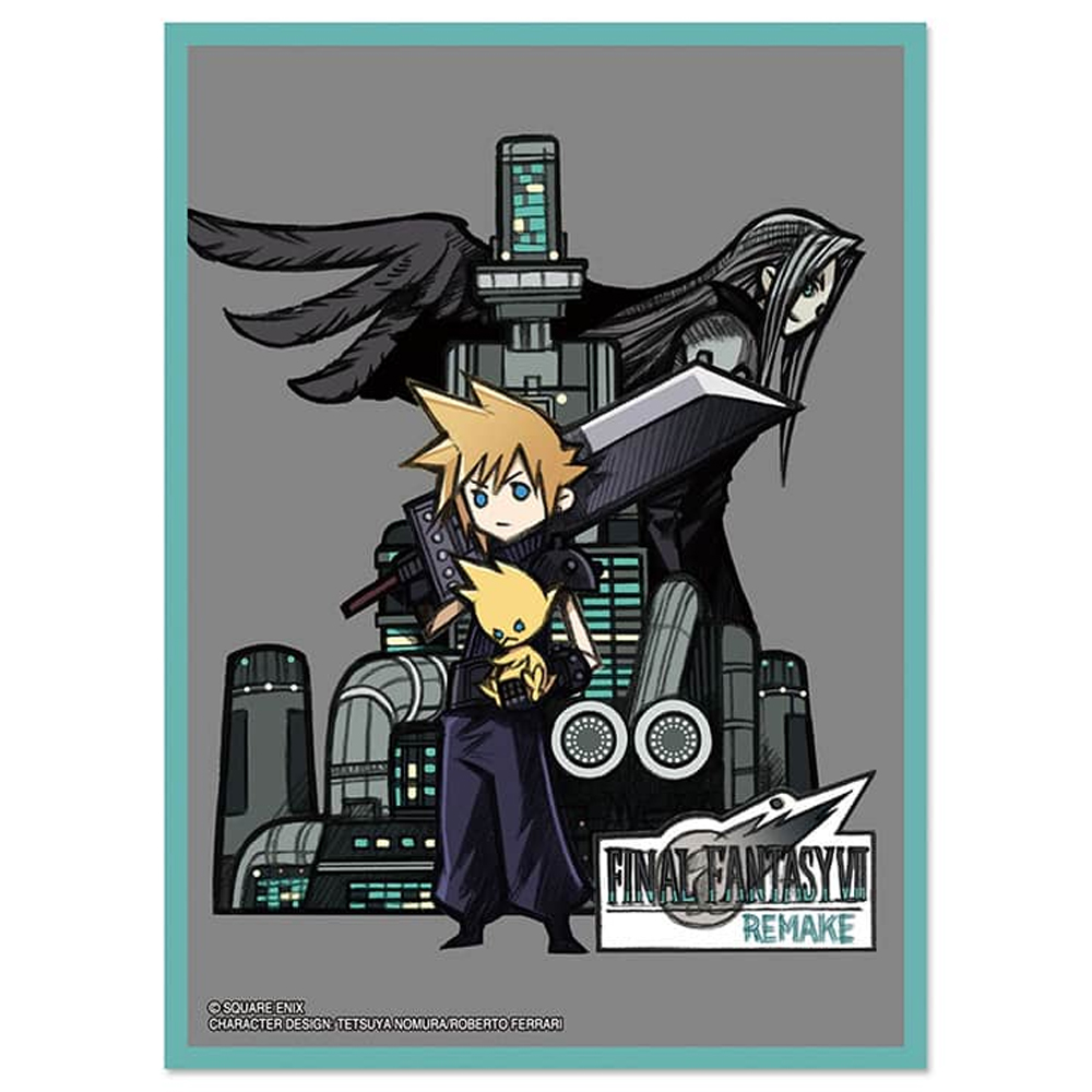 Final Fantasy VII SQkawaii Sounds Illustration Playmat