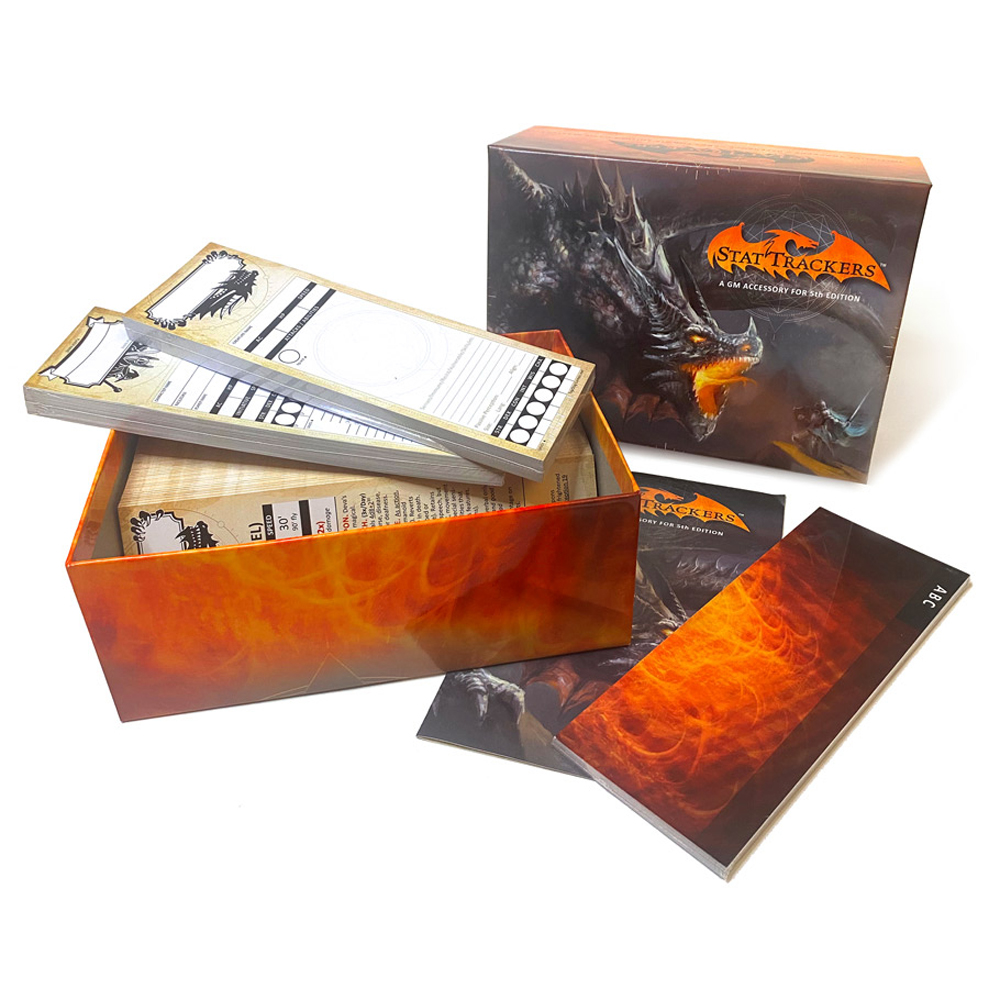 Stat Trackers: A GM Accesorry for 5th Edition | Accessories