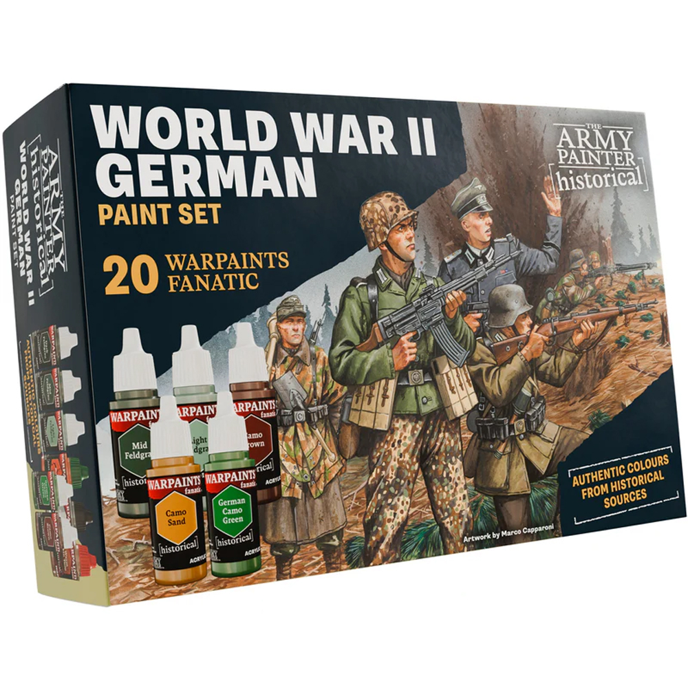Warpaints Fanatic: Historical WWII - German Paint Set (New Arrival)