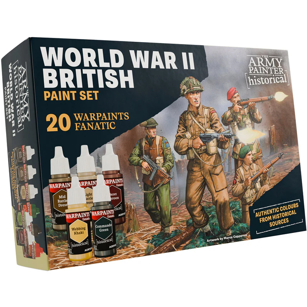 Warpaints Fanatic: Historical WWII - British Paint Set (New Arrival)