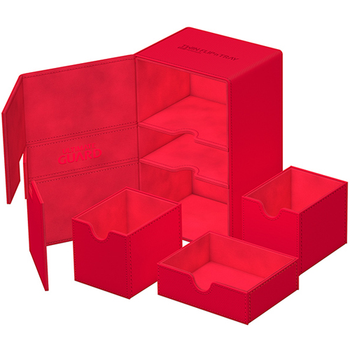 Twin Flip'n'Tray 160+ Monocolor: Red (Last Chance)