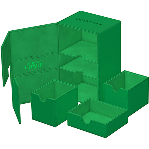 Twin Flip'n'Tray 160+ Monocolor: Green (Last Chance)
