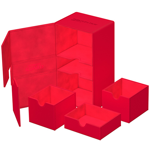 Twin Flip'n'Tray 200+ Monocolor: Red (Summer Savings Sale)