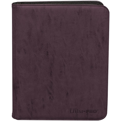 Ultra Pro Suede Collection 9-Pocket Zippered PRO-Binder