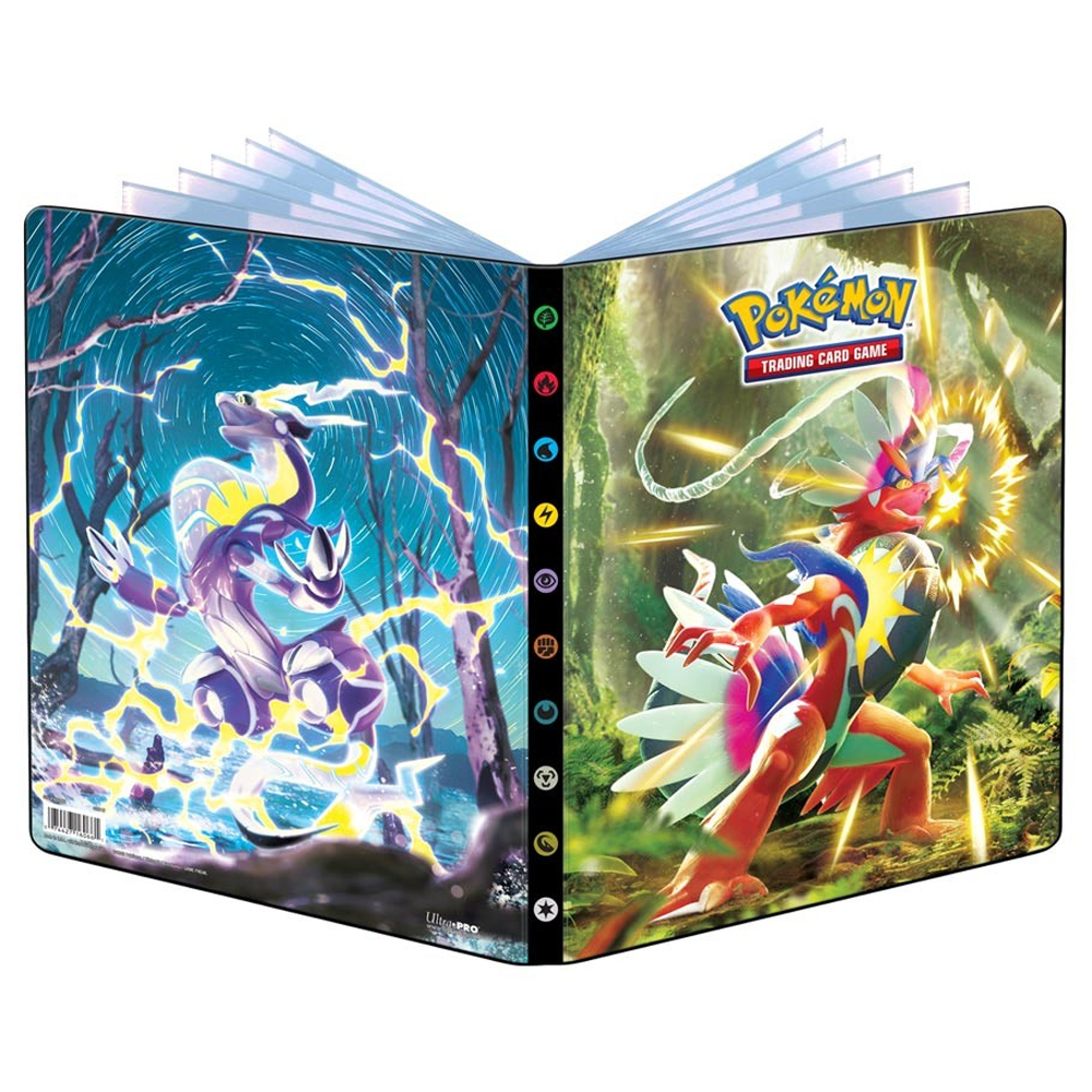 Koraidon & Miraidon 4-Pocket Portfolio for Pokemon