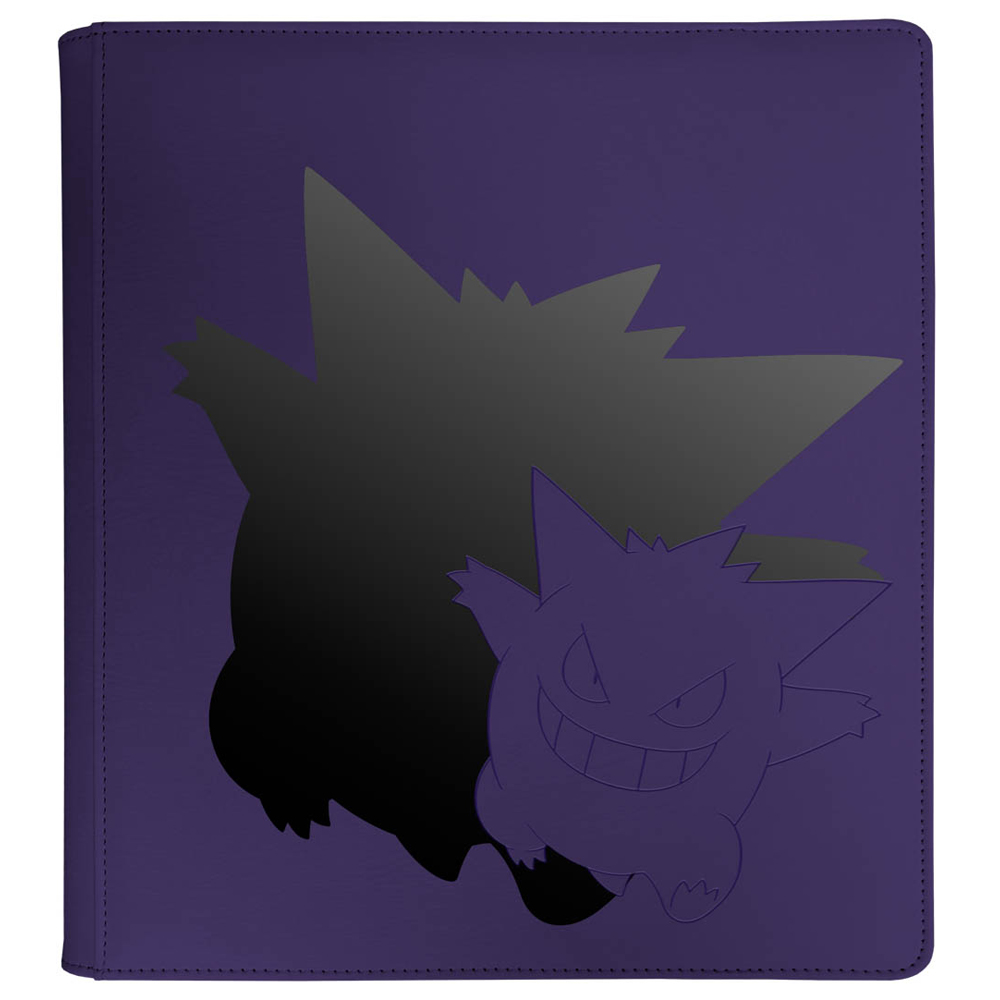 Pokemon 12-Pocket Zippered Pro Binder: Gengar (Preorder)