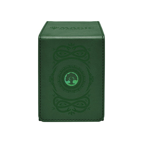 BCW Deck Case LX Gaming Card Holder Magnet Magic Gathering MTG Game Green Box 