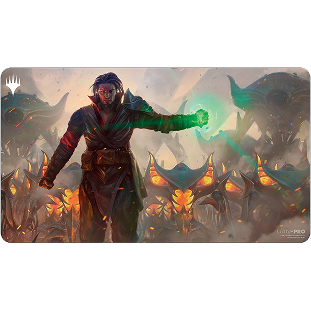 MtG Playmat: The Brothers' War - Mishra, Eminent One (Clearance)