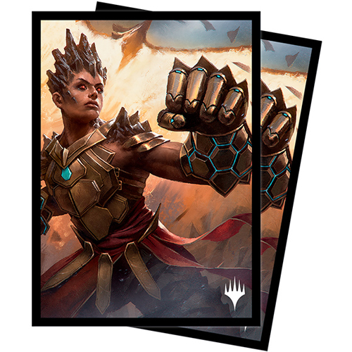 MtG Sleeves: Phyrexia All Will Be One - Neyali, Suns' Vanguard (100) (Last Chance)