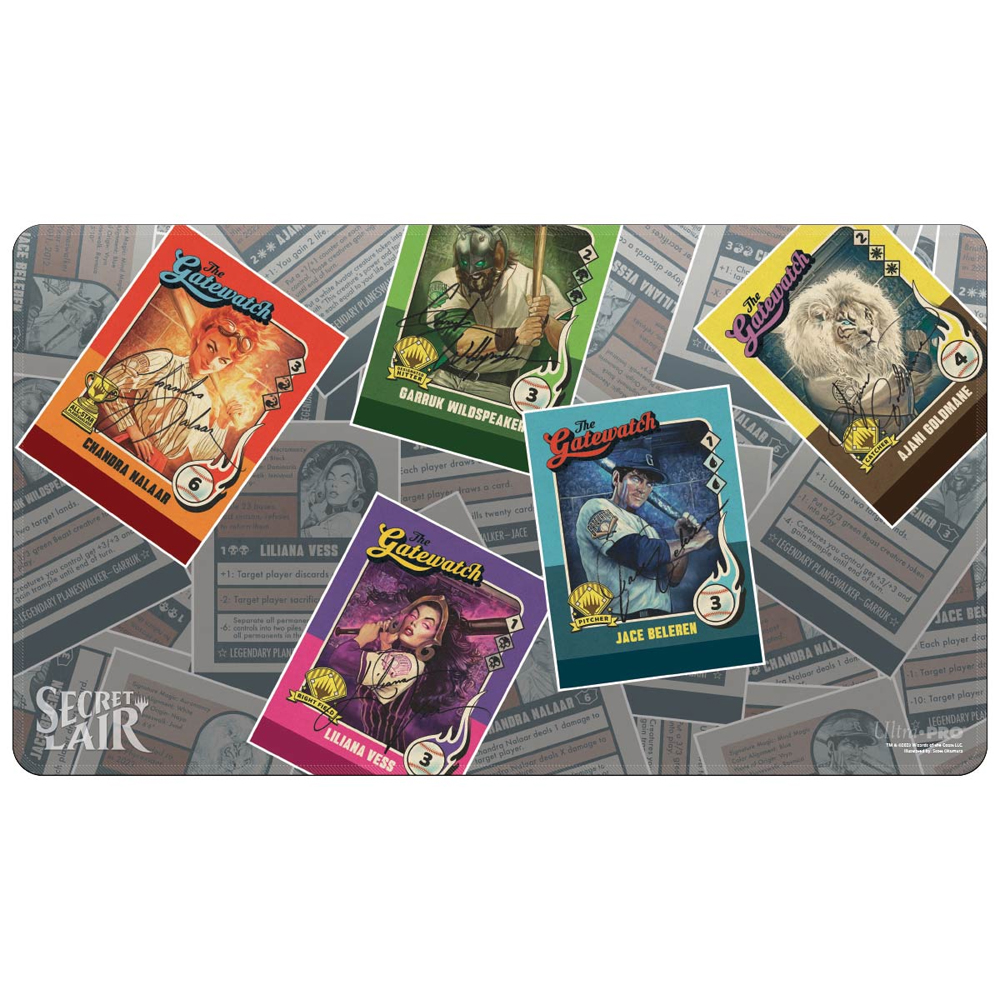 MTG プレイマット SECRET LAIR plyamat Secret lair Goblin Shattergang Brothers PLAY MAT PLAYMAT