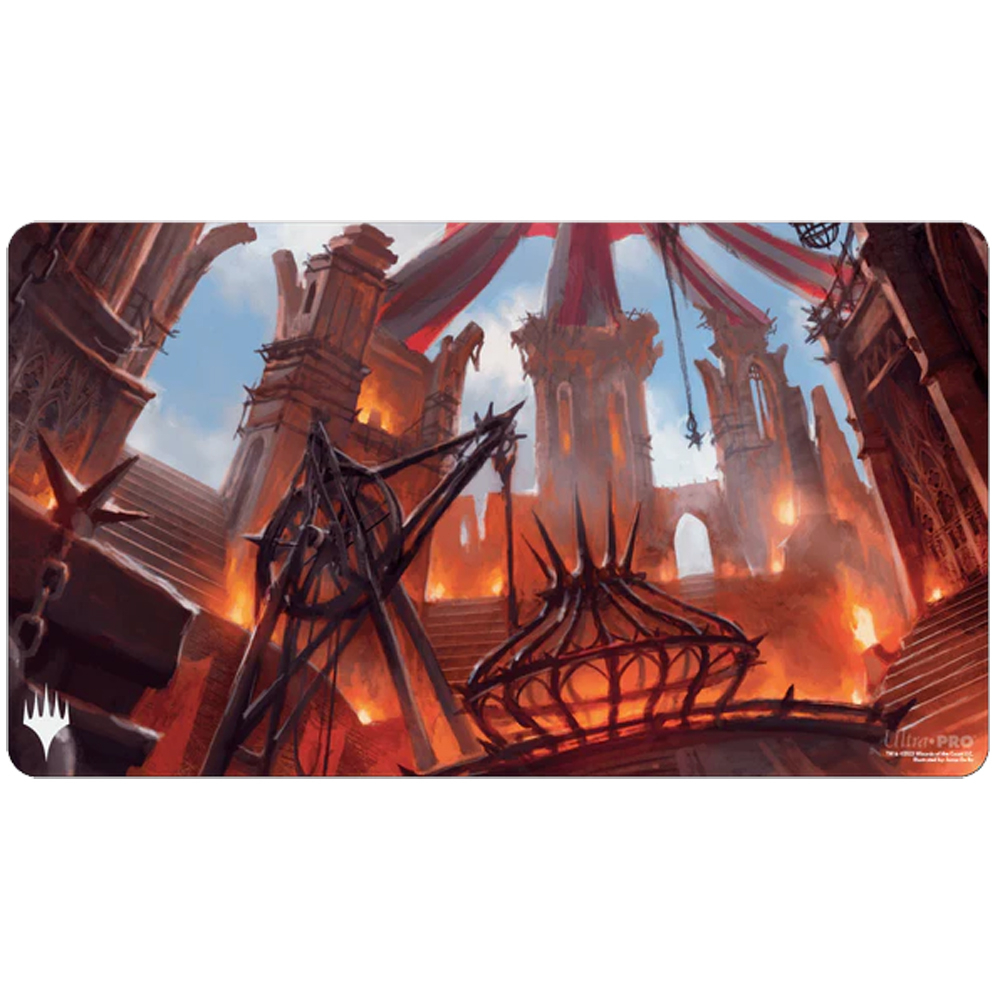 MtG Playmat: Ravnica Remastered - Cult of Rakdos, Blood Crypt