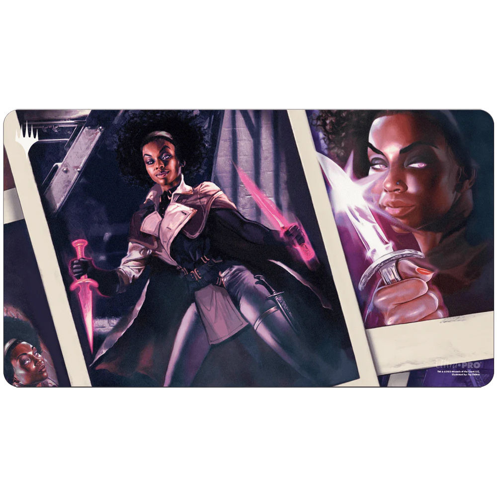 MtG Playmat: Murders at Karlov Manor - Kaya, Spirits' Justice (Spring Cleaning Continues Sale)