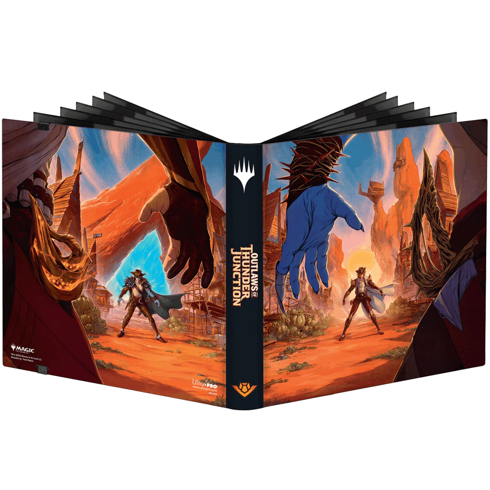 MtG 12-Pocket PRO-Binder: Outlaws of Thunder Junction - Oko & Kellan Standoff (Last Chance)