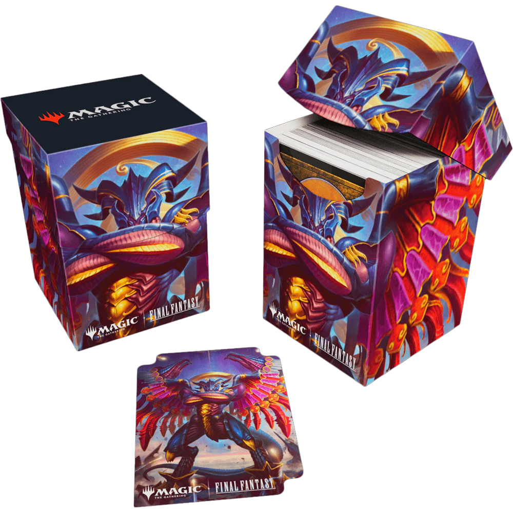 MtG 100+ Deck Box: Final Fantasy - Summon: Bahamut (Summer Savings Sale)
